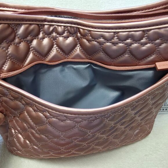 IHKWIP More Love Heart Quilted Messenger Crossbody NWT - Picture 6 of 6